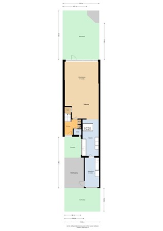Floorplan - Mozartstraat 52, 3752 JS Bunschoten-Spakenburg